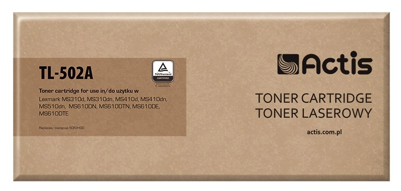 Actis TL-502A toner (replacement for Lexmark