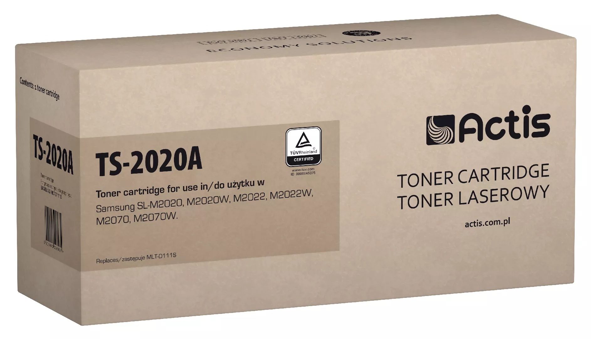 Actis TS-2020A toner (replacement for Samsung