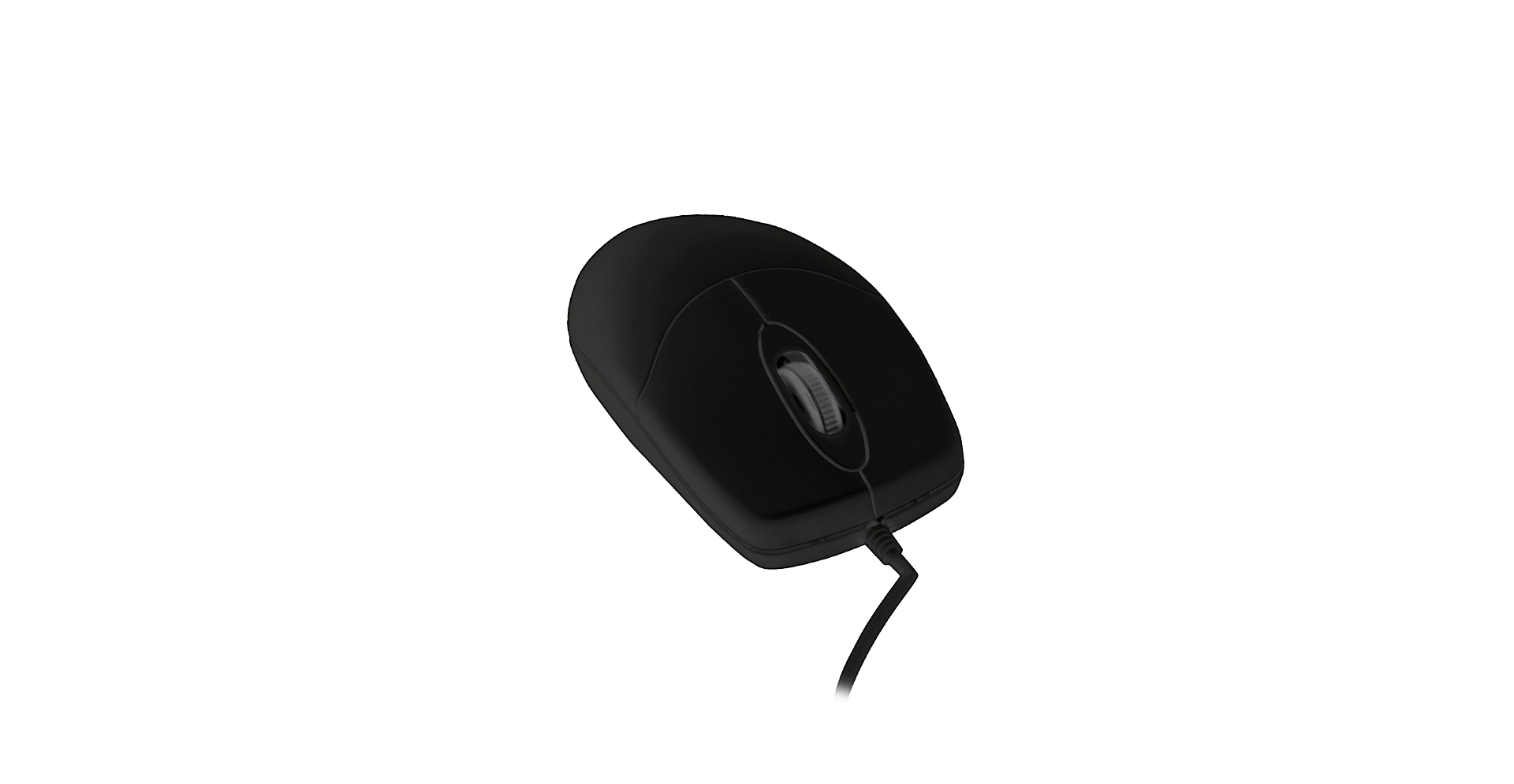 Aktīvās atslēgas AK-PMJ1 pele Office ambiextrous USB Type-A Optical 1000 DPI