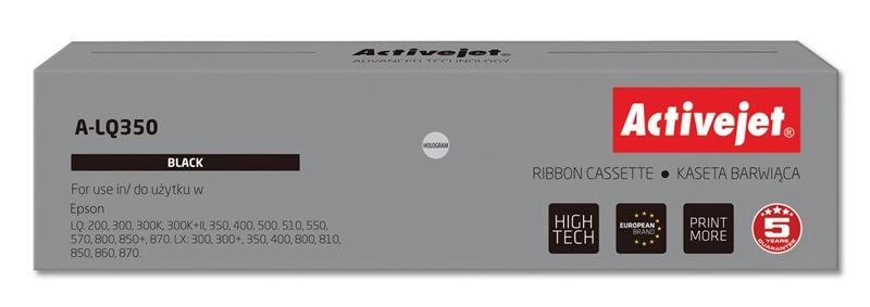 Activejet A-LQ350 Ink ribbon (Replacement for