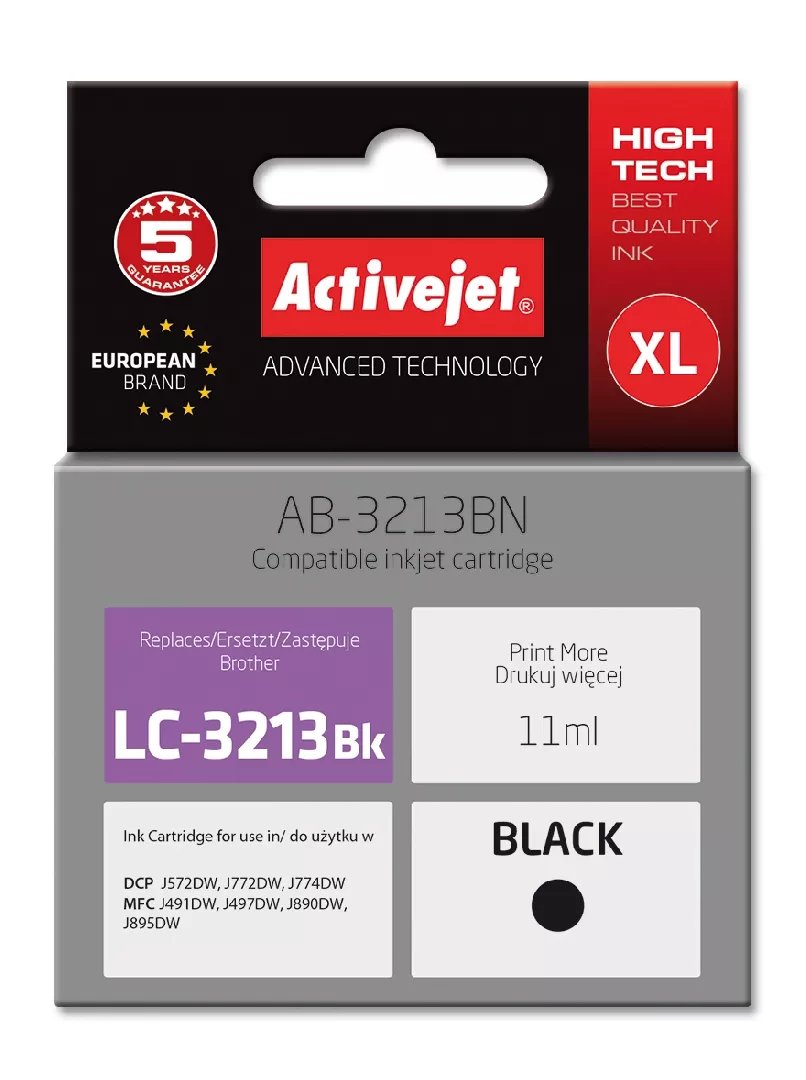 Activejet AB-3213BN printerink for Brother Brother