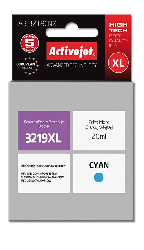 Activejet AB-3219CNX ink (replacement for Brother