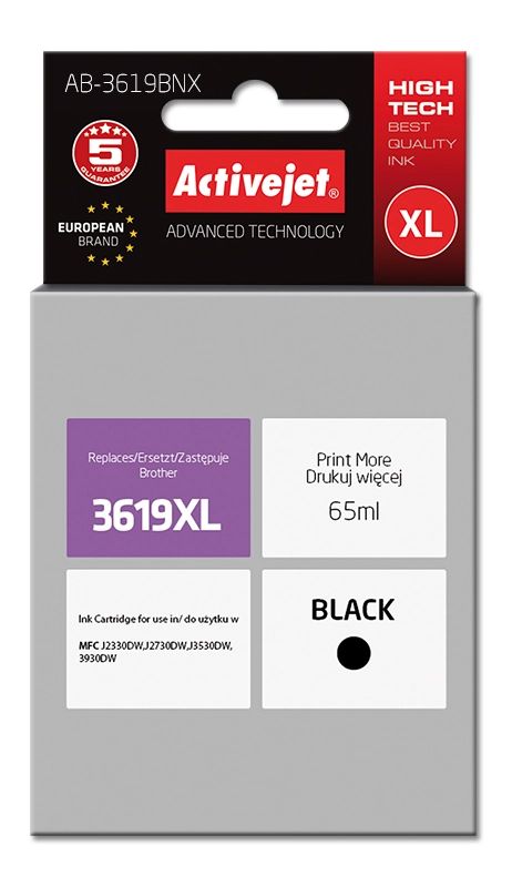 Activejet AB-3619BNX ink (replacement for Brother
