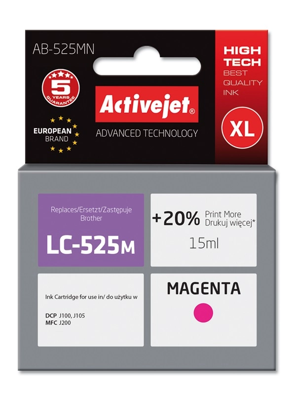 Activejet AB-525MN ink (replacement for Brother
