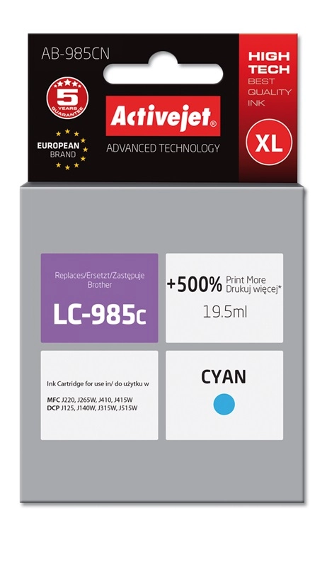 Activejet AB-985CN ink (replacement for Brother