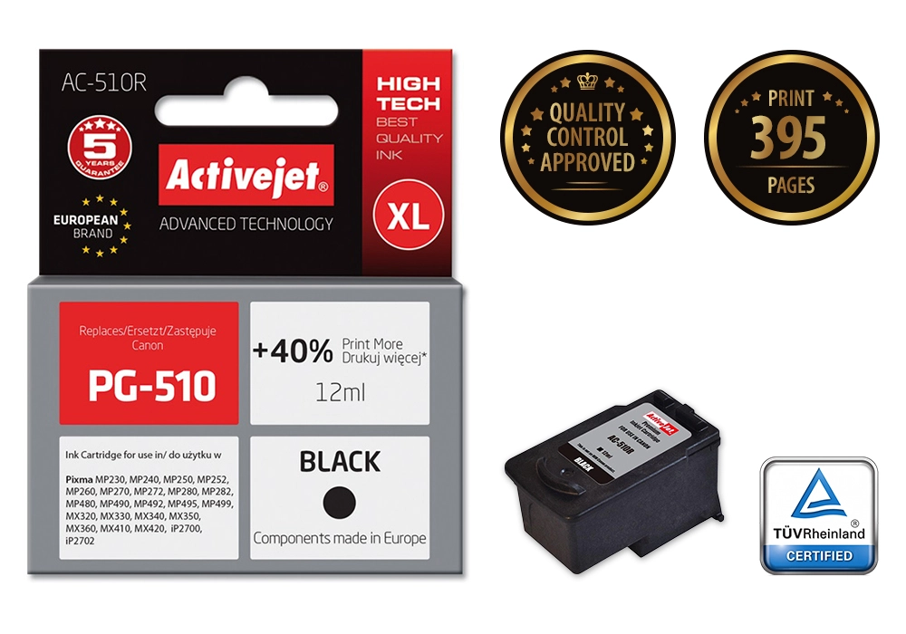 Activejet AC-510R ink (replacement for Canon