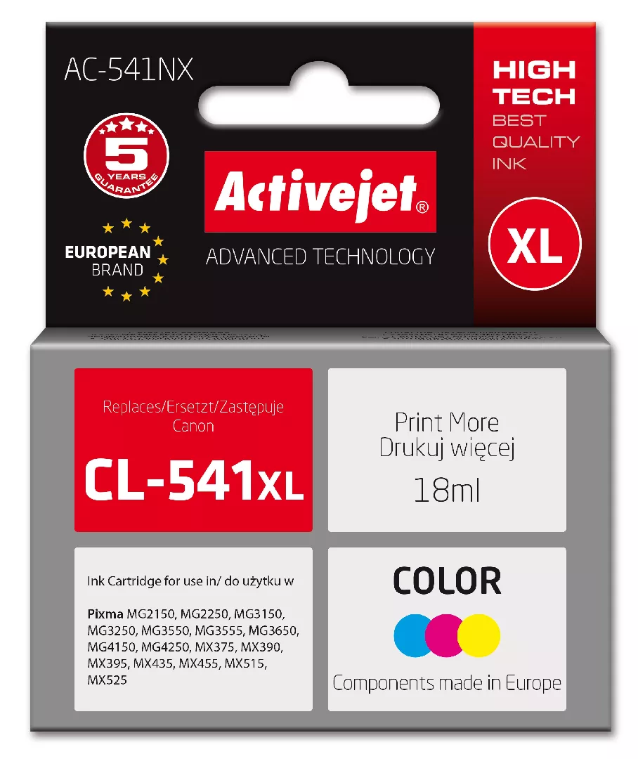 Activejet AC-541NX ink for Canon printer