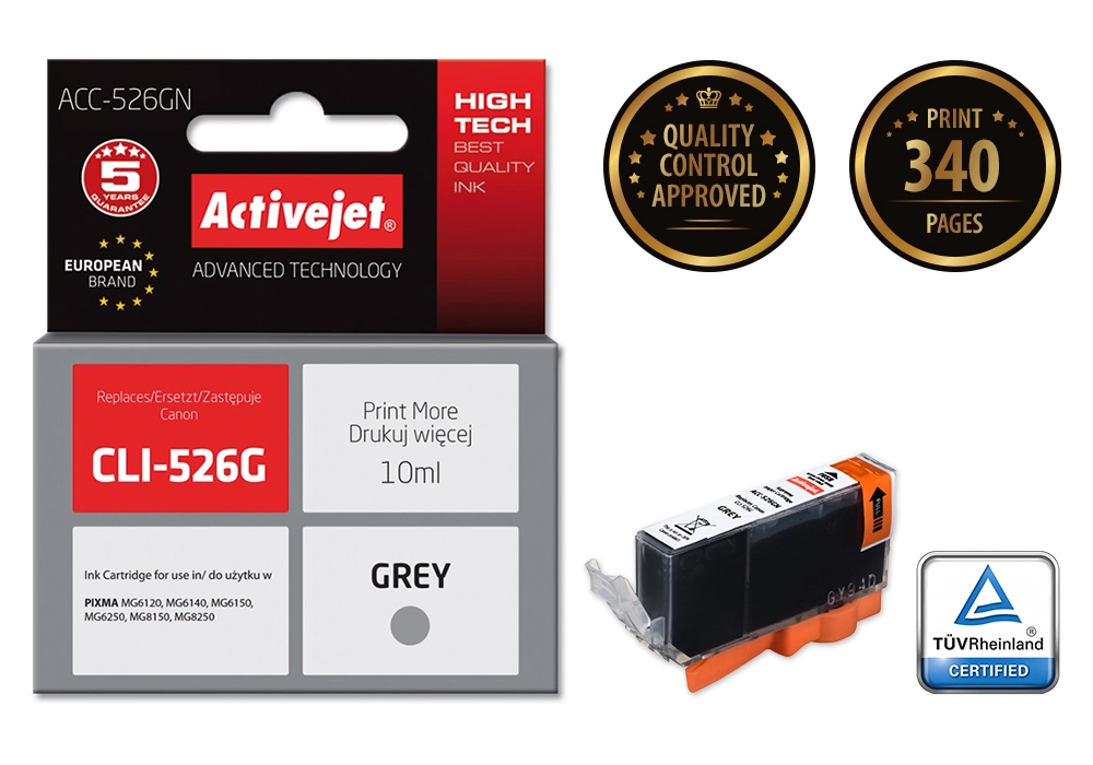 Activejet ACC-526GN ink (replacement for Canon