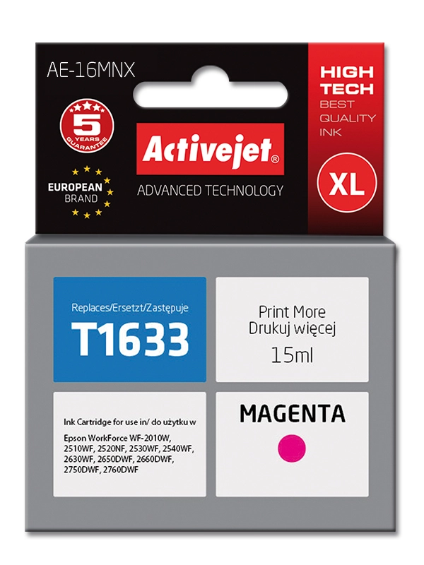 Activejet AE-16MNX ink (replacement for Epson
