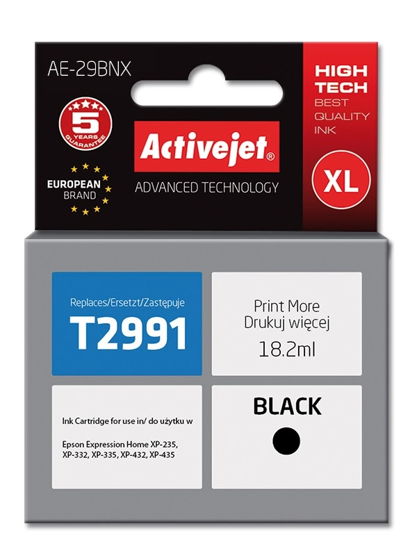 Activejet AE-29BNX ink (replacement for Epson