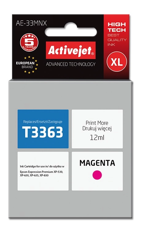 Activejet AE-33MNX ink (replacement for Epson