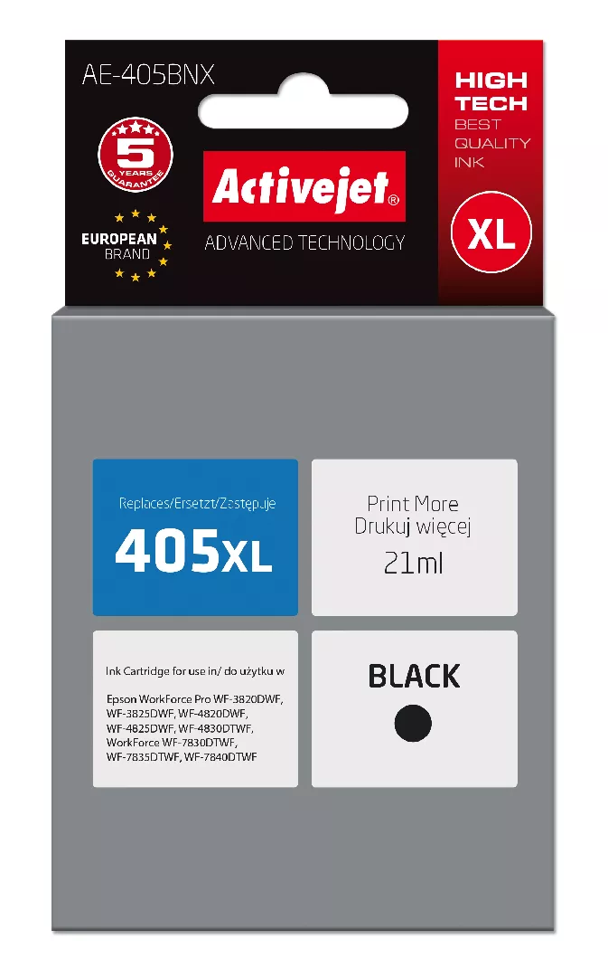 Activejet AE-405BNX ink (replacement for Epson