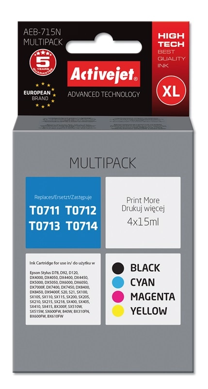 Activejet AEB-715N ink (replacement for Epson