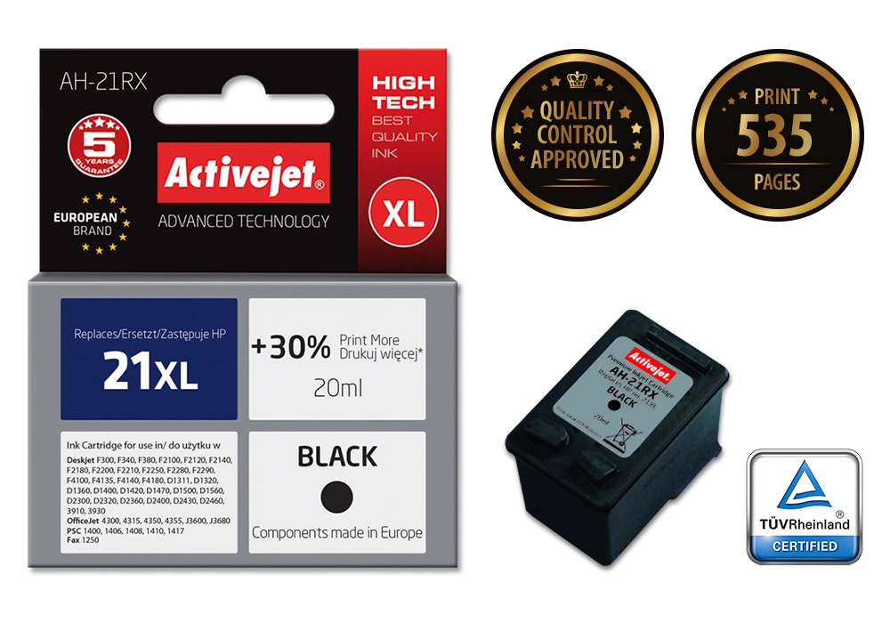 Activejet AH-21RX ink for HP printer