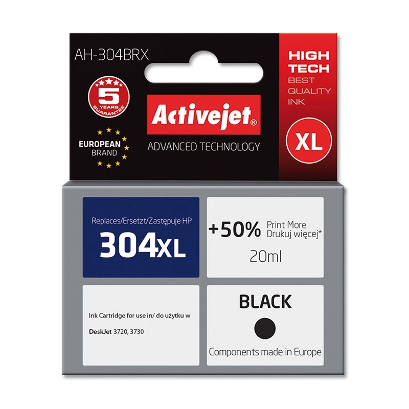 Activejet AH-304BRX ink (replacement for HP