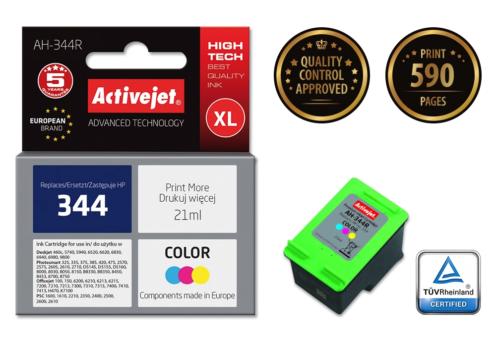 Activejet AH-344R ink (replacement for HP