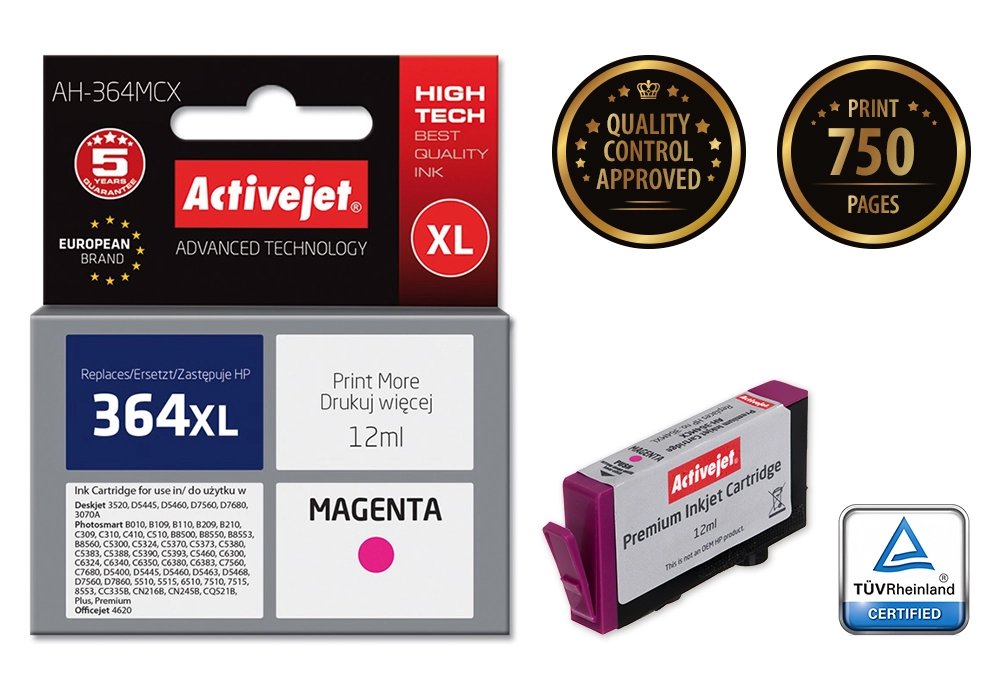 Activejet AH-364MCX ink (replacement for HP
