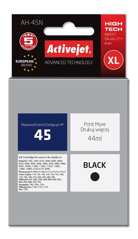 Activejet AH-45N ink (replacement for HP