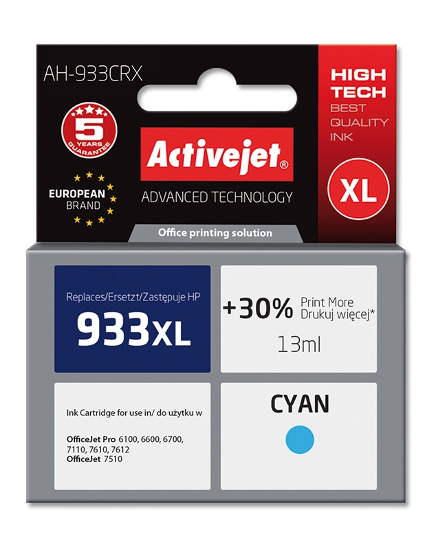 Activejet AH-933CRX ink (replacement for HP
