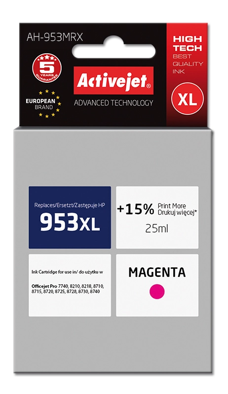 Activejet AH-953MRX ink (replacement for HP