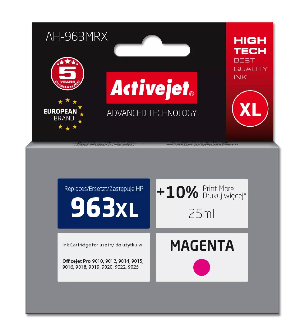 Activejet AH-963MRX ink for HP printers