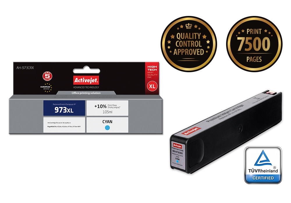 Activejet AH-973CRX ink (replacement for HP