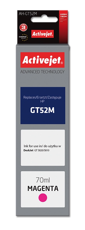 Activejet AH-GT52M ink (replacement for HP