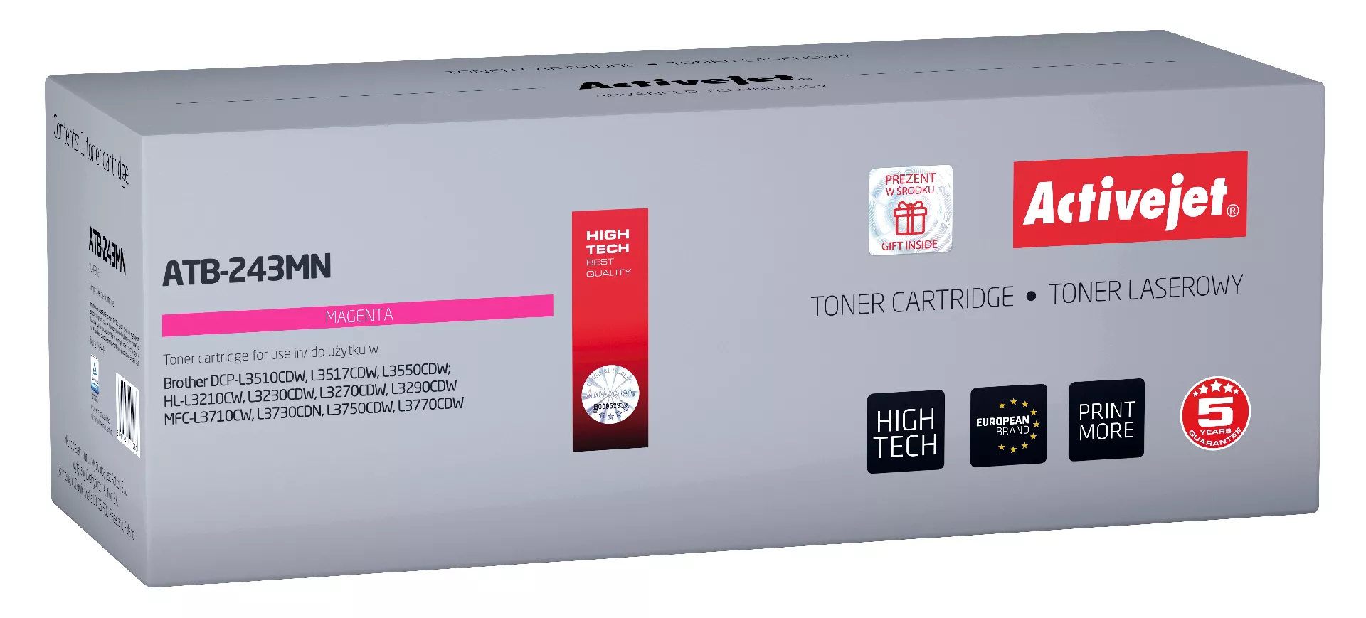 Activejet ATB-243MN toner (replacement for Brother