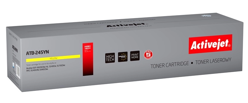 Activejet ATB-245YN toner (replacement for Brother