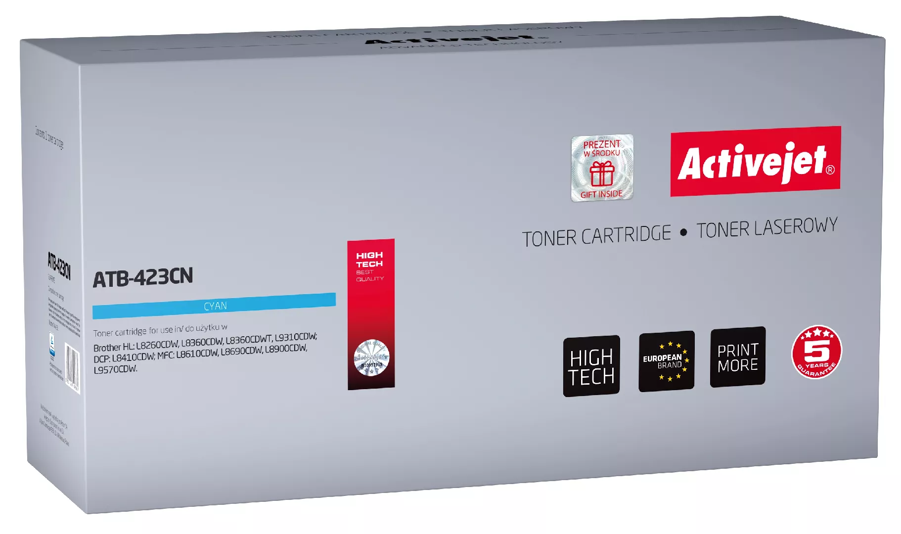 Activejet ATB-423CN toner (replacement for Brother