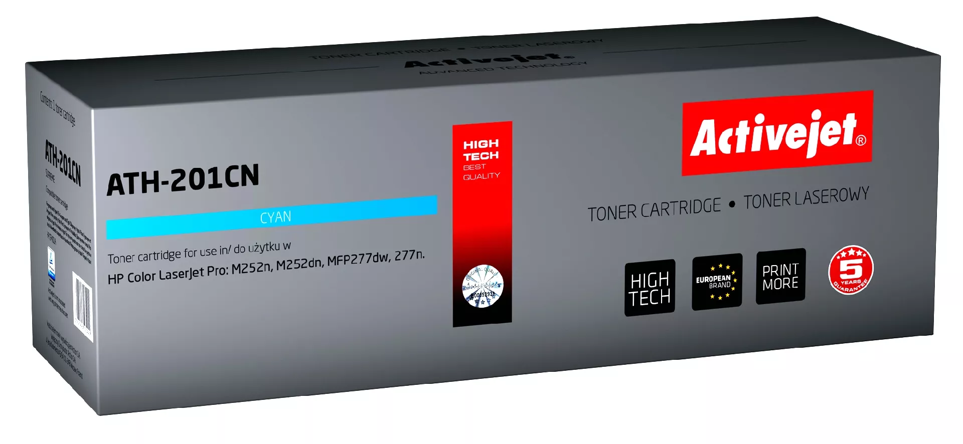 Activejet ATH-201CN toner (replacement for HP