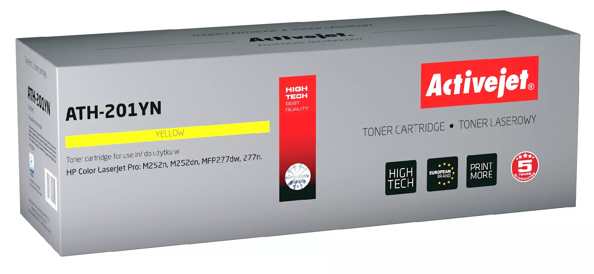 Activejet ATH-201YN toner (replacement for HP