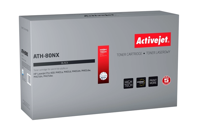 Activejet ATH-80NX toner (replacement for HP