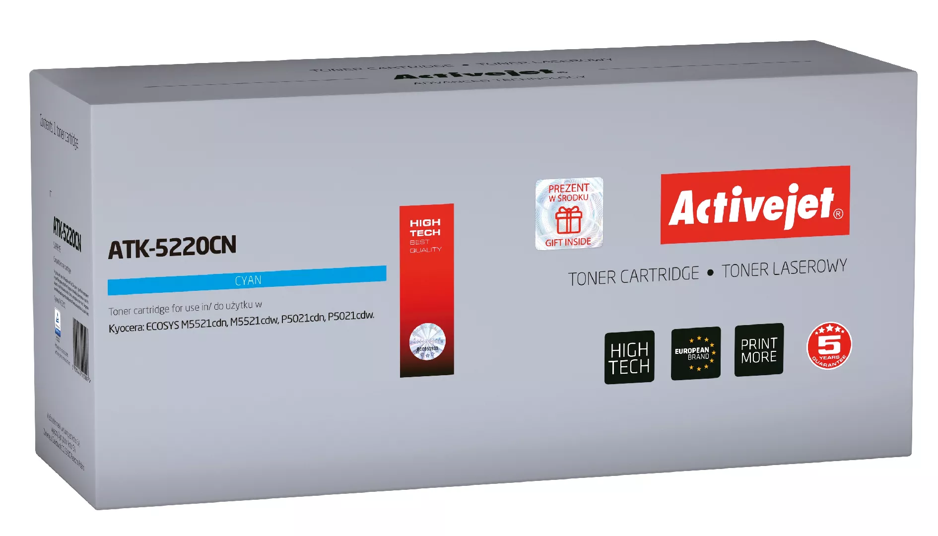Activejet ATK-5220CN toner for Kyocera printer