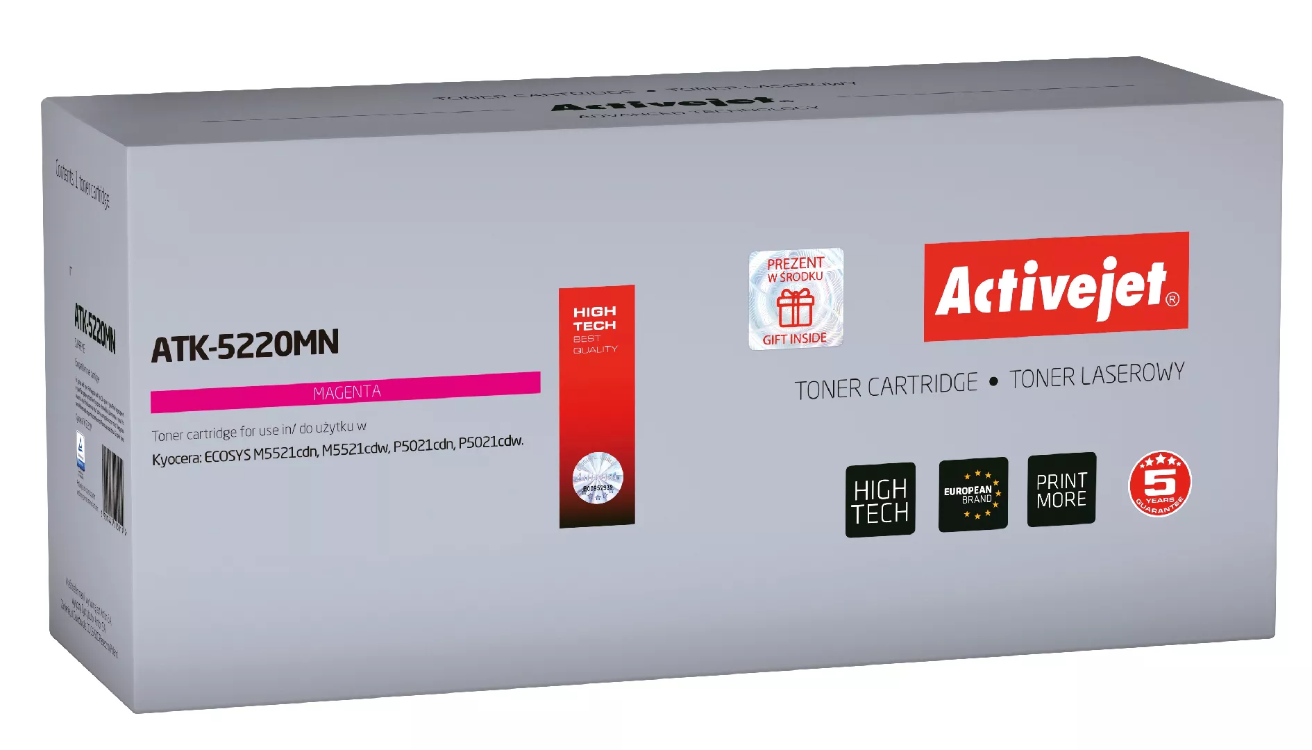 Activejet ATK-5220MN toner (replacement for Kyocera