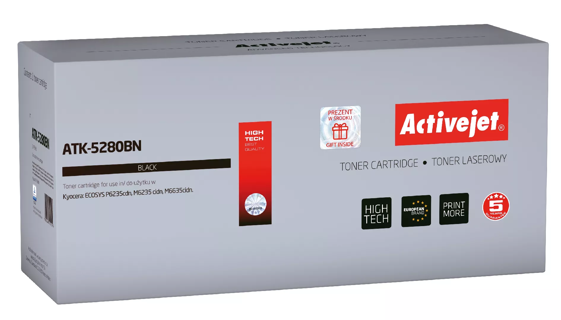 Activejet ATK-5280BN toner for Kyocera printer