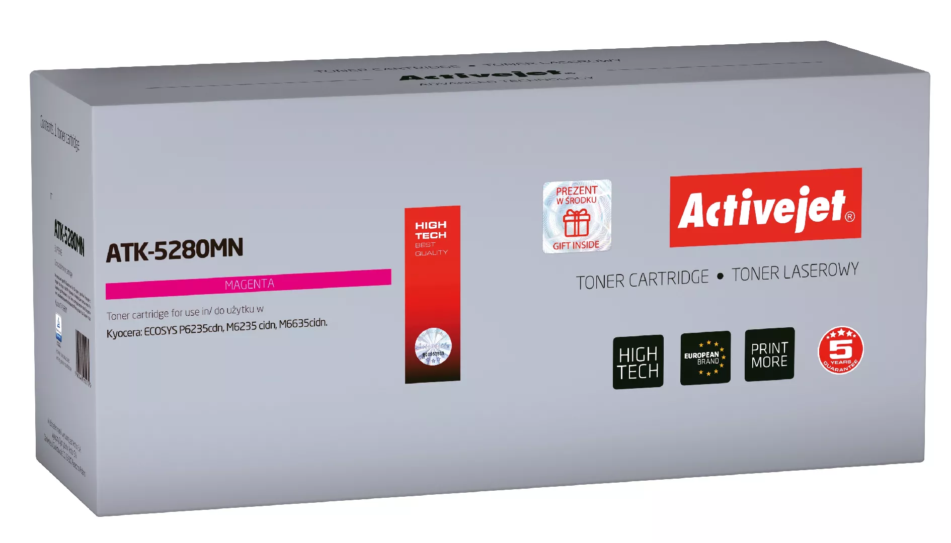 Activejet ATK-5280MN toner (replacement for Kyocera