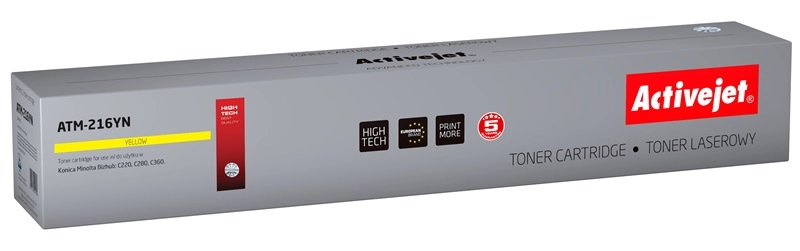 Activejet ATM-216YN toner (replacement for Konica