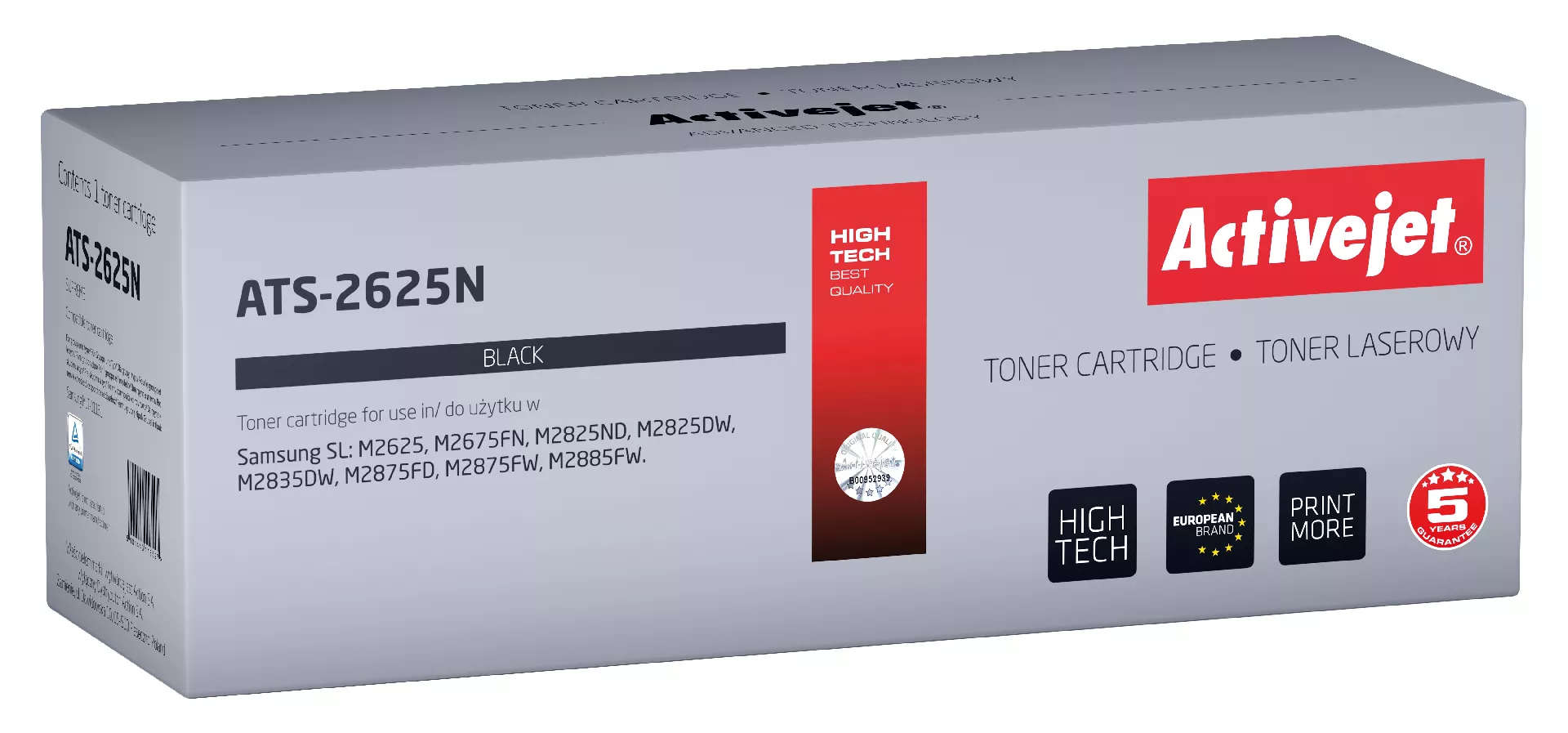 Activejet ATS-2625N toner (replacement for Samsung