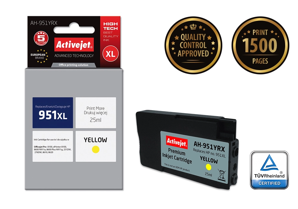 Activejet ink for Hewlett Packard No