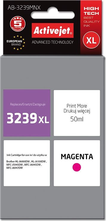 Activejet Ink AB-3239MNX Magenta Supreme Ink