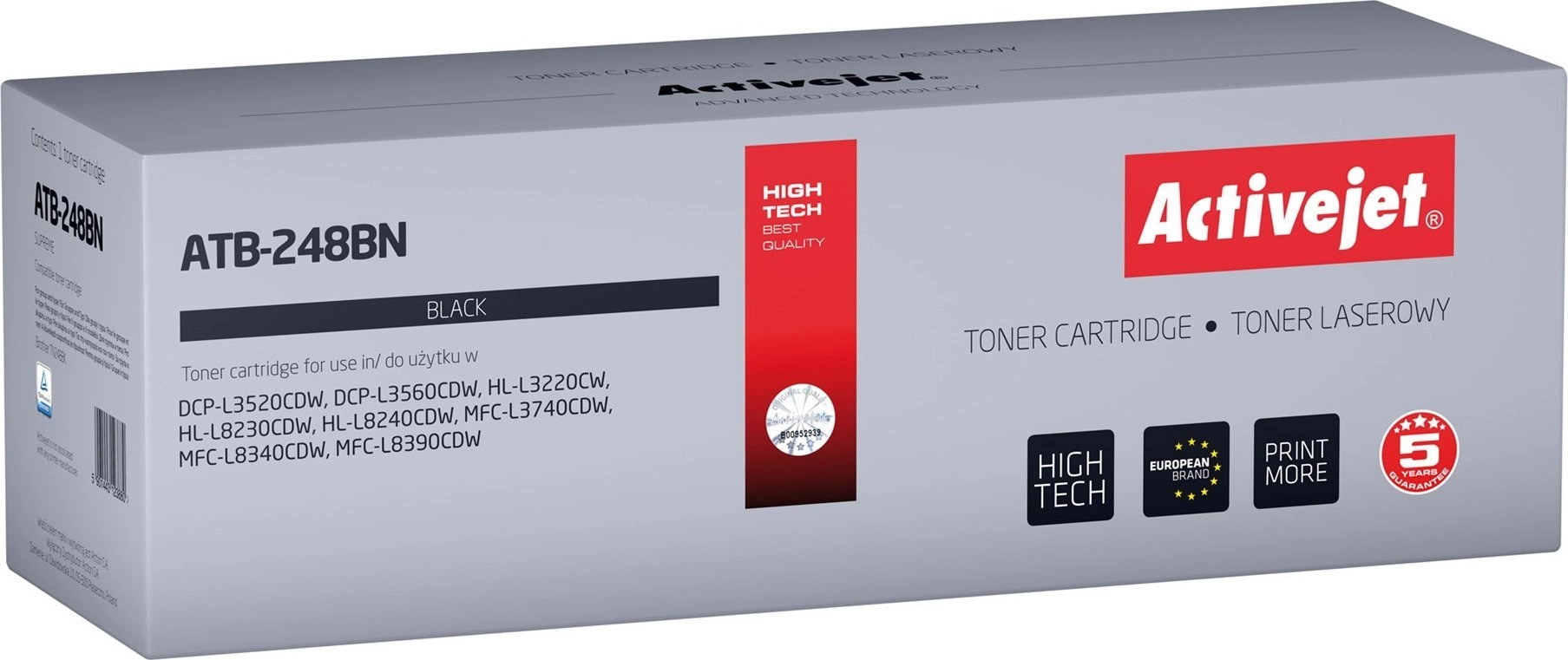 Activejet ATB-248BN Toner (replacement for Brother