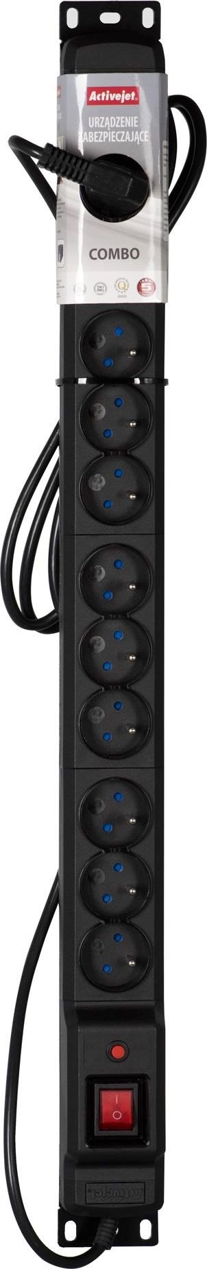 Activejet Combo anti-surge power strip  12