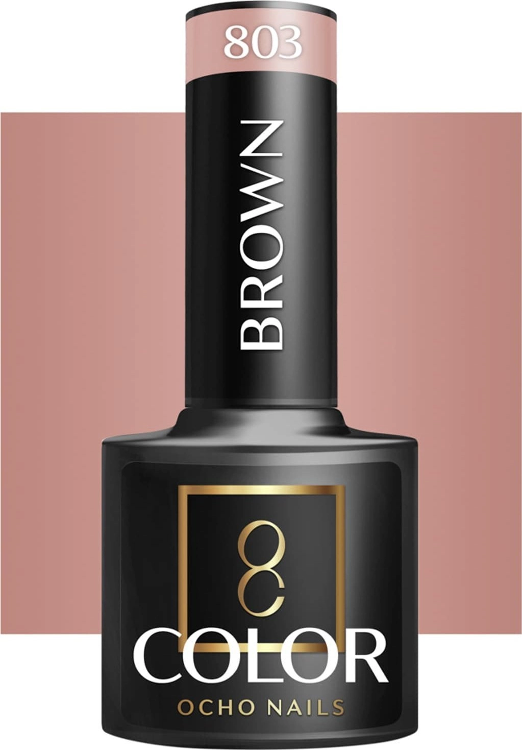 Activeshop OCHO NAILS Lakier hybrydowy brown