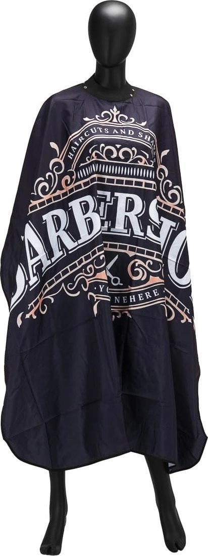 Activeshop Barber cape with rubber collar