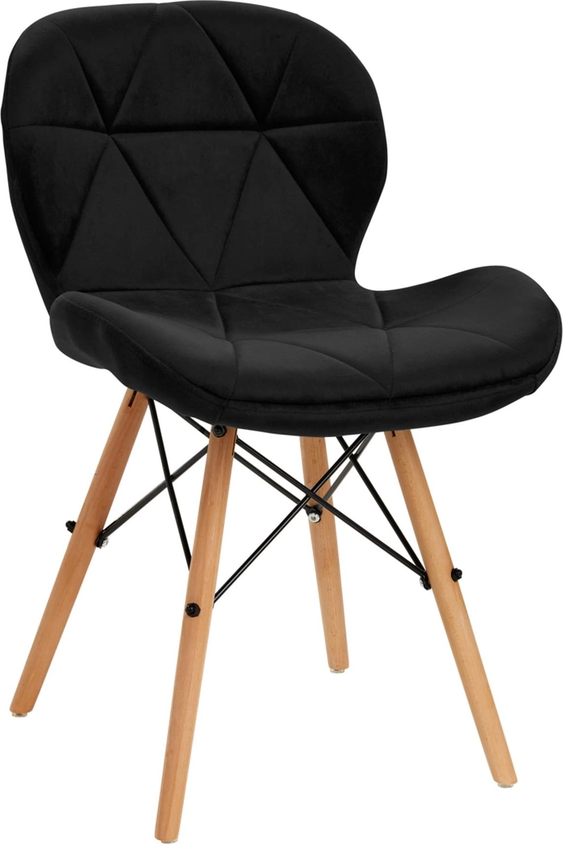 Activeshop 4Rico Scandinavian chair QS-186 velvet