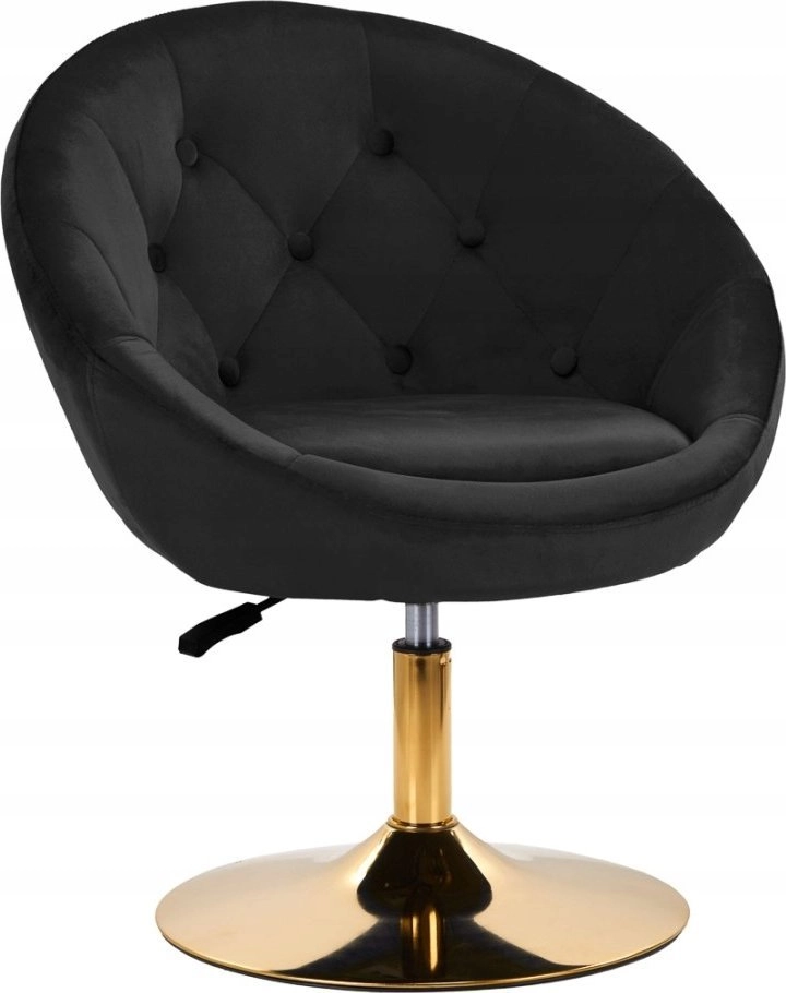 Activeshop 4Rico swivel armchair QS-BL12G velvet