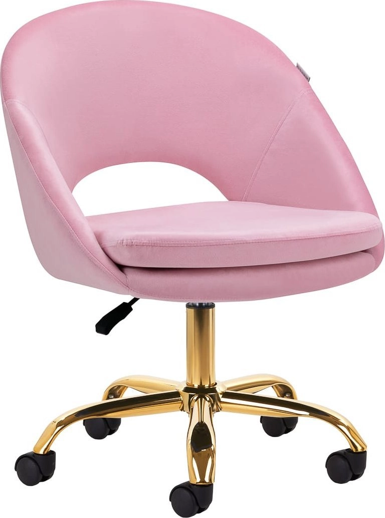 Activeshop 4Rico swivel chair QS-MF18G pink