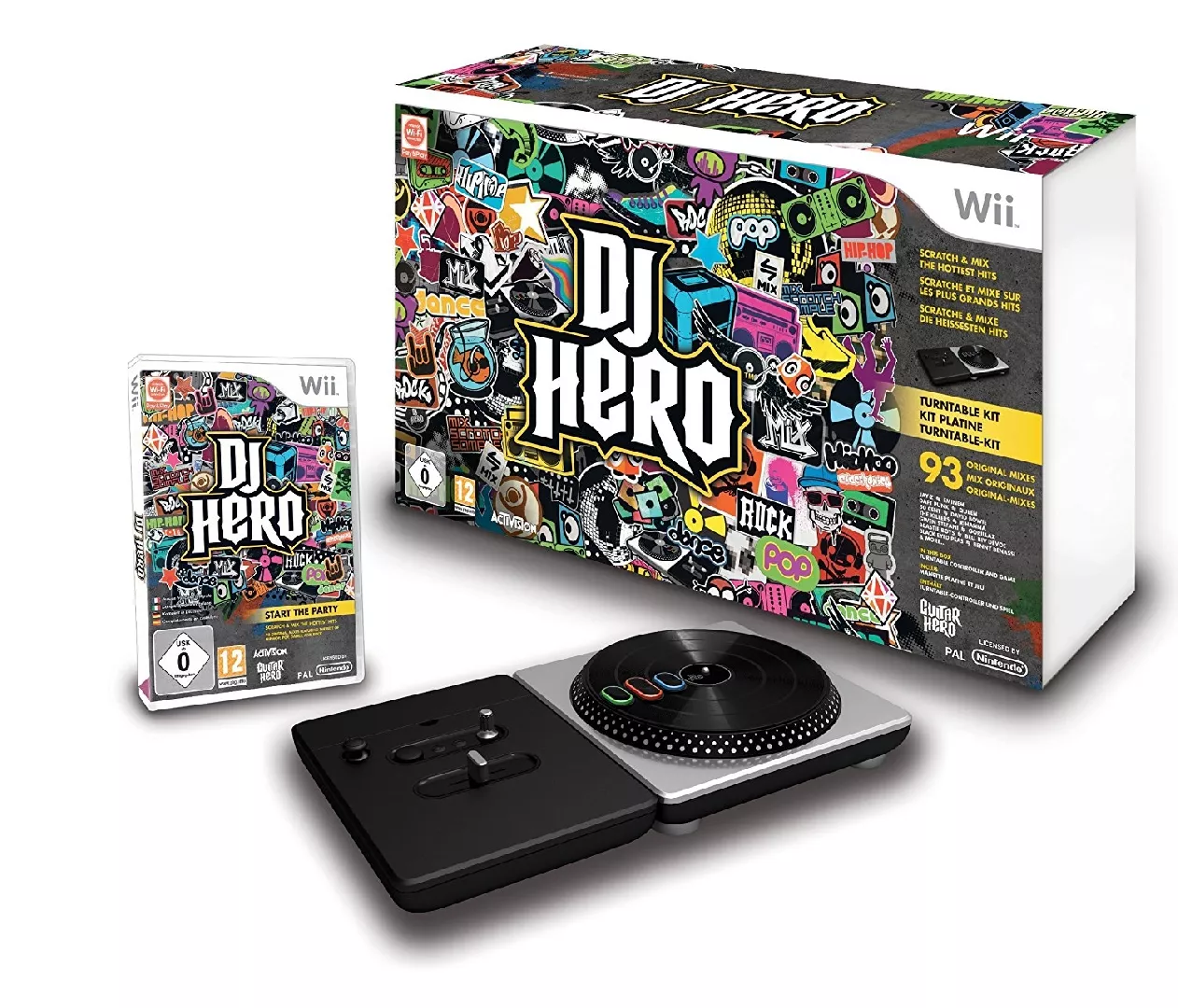 Activision DJ Hero Wii Standard English