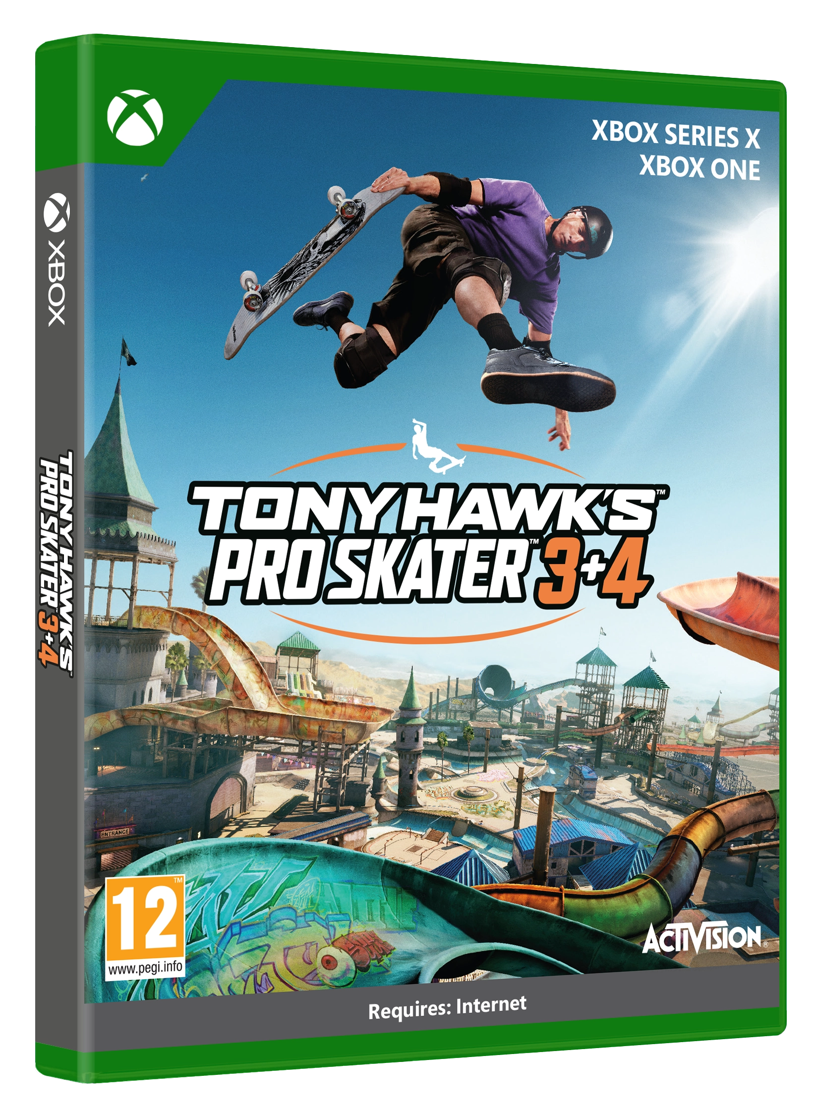 Tony Hawk````s Pro Skater 3+4 Xbox
